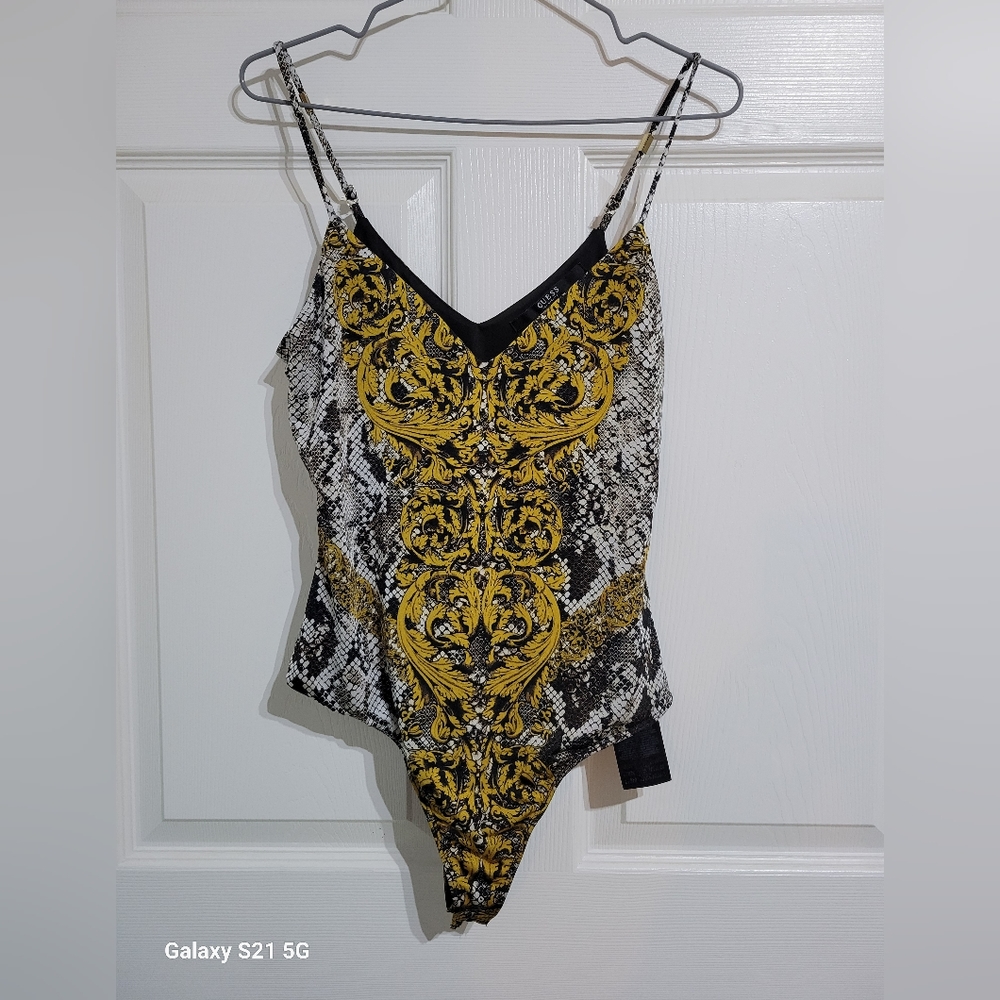 Guess Bodysuit Versace print